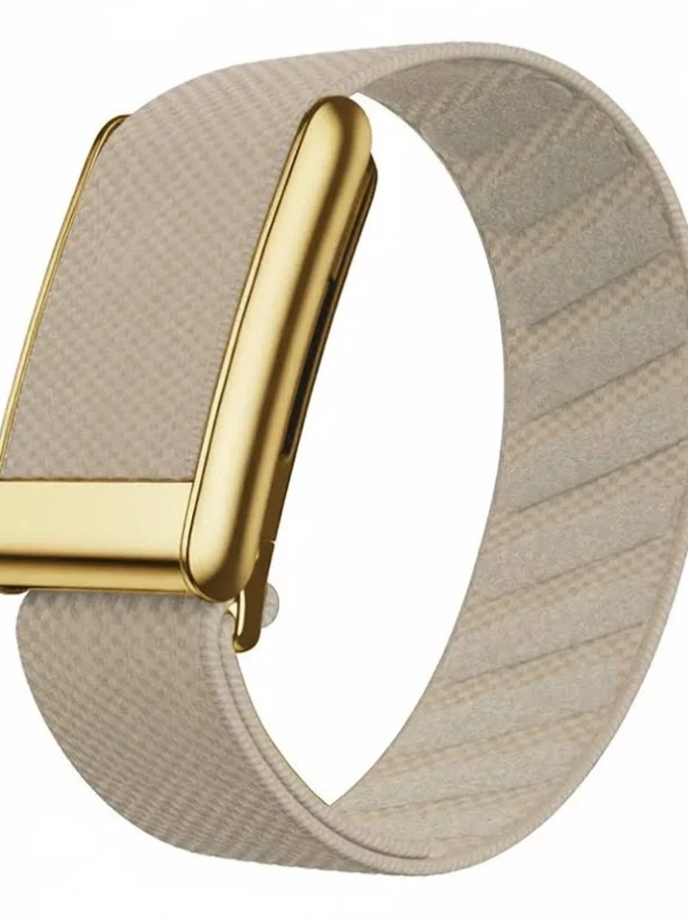 Whoop 5.0 SuperKnit Luxe Beige/Gold Band (New) - Band Only - Device Not Included